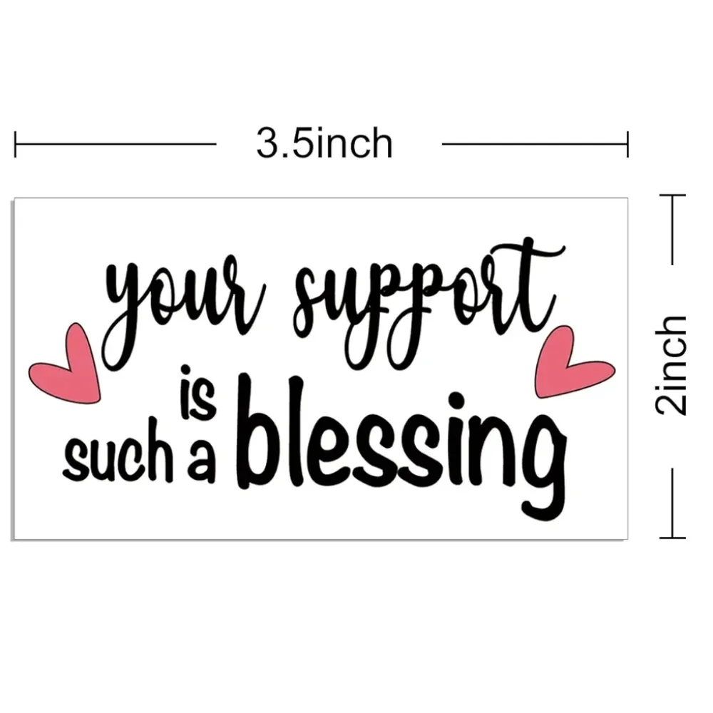 100 Thank you cards